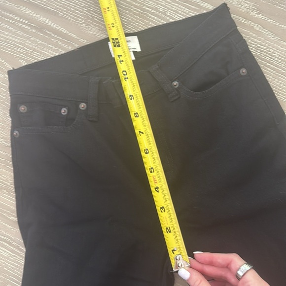 J.Crew Lookout High Rise Black Skinny Jeans - Picture 5 of 7